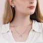 Love knot Earring & Necklace Set To My Beautiful Daughter, Love Mom