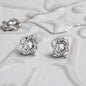 Love Knot Earring & Necklace Set To My Granddaughter, Love Grandma Bundle