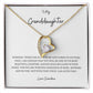 Forever Love Necklace To My Granddaughter, Love Grandma